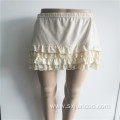 Elegant Indoor Polyester Casual Womens White Lace Skirts